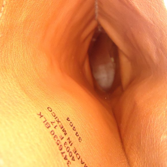 SIZE 7 B. FRYE Paige tall riding black leather boots. - Picture 13 of 16